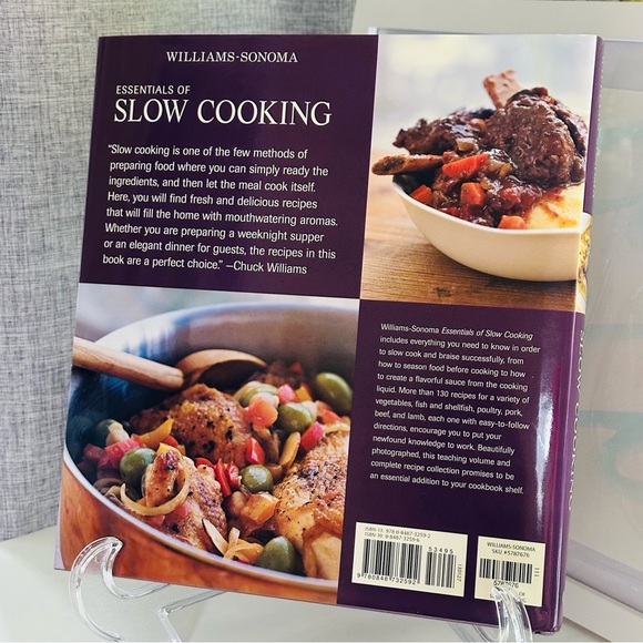 Williams-Sonoma Essentials of Slow Cooking Hardcover Cookbook Recipe Book - Picture 14 of 14